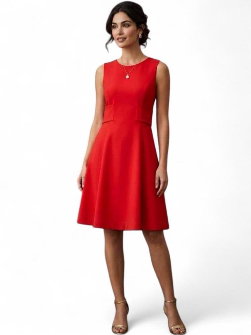 Kate Spade New York "Miki" Bow Back Dress
Gorgeous, vibrant "Maraschino" size 6